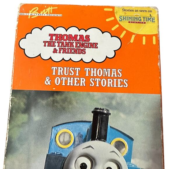 Thomas The Tank Engine VHS Trust Thomas & Other Stories George Carlin Train Rare - Picture 7 of 13